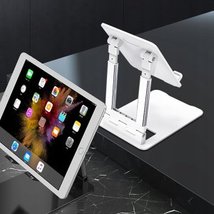 Podstawka Wozinsky Podstawka Wozinsky WPT-K28 stojak na biurko na telefon tablet uchwyt na smartfona składany - biała 5
