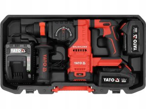 Młotowiertarka Yato YATO MŁOTOWIERTARKA SDS+ 18V 2x4,0Ah 8