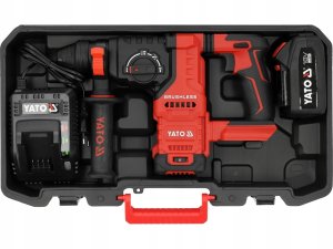 Młotowiertarka Yato YATO MŁOTOWIERTARKA SDS+ 18V 1x4,0Ah 8