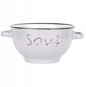 Siaki Collection Miski do zupy bulionówka ceramiczna zestaw misek 600ml 4-ele SIAKI COLLECTION 139714 6