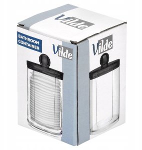 Vilde Pojemnik na płatki kosmetyczne organizer pudełko 7x11cm VILDE 568045 7