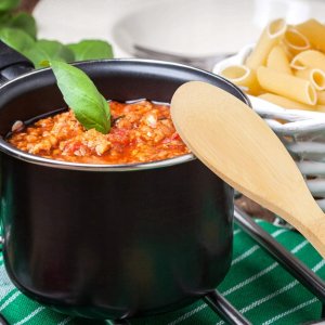 Brunbeste Przybory kuchenne w stojaku drewniane zestaw przyborów 6-ele BRUNBESTE BB-1573 7