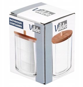 Vilde Pojemnik na płatki kosmetyczne organizer pudełko 7x10cm VILDE 568043 7