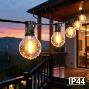 ZOLTA Girlanda ogrodowa świetlna łańcuch 25x LED 15m 9 trybów lampki ogrodowe 9W 6