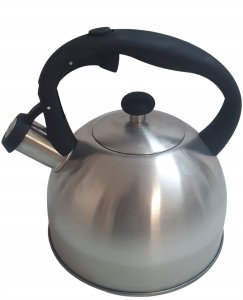 KRISBERG Czajnik stalowy na gaz 2.5L, indukcja, srebrny, KRISBERG KS-2594 6