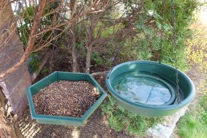 ProGarden Karmnik dla ptaków z poidłem 2 szt. PROGARDEN 449066 4
