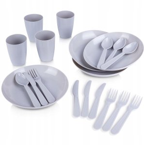 Vilde Zestaw piknikowy na piknik plastikowy 20-ele VILDE 259224 2