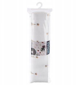 Pepco Bieżnik na stół ławę bawełniany CHOINKA 130x32CM ORION 728045 7