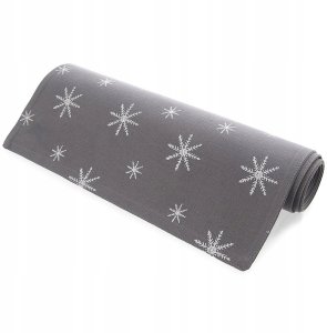 Pepco Bieżnik na stół ławę bawełniany szary PŁATEK 130x32CM ORION 728046 2