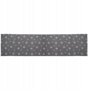 Pepco Bieżnik na stół ławę bawełniany szary PŁATEK 130x32CM ORION 728046 6