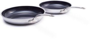 Patelnia Greenpan GreenPan Barcelona Pro 2 pcs Frypan Set 24+28cm Black 2