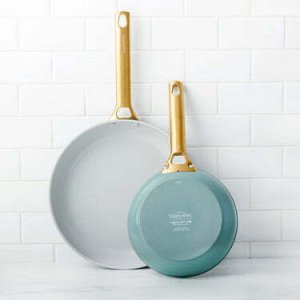 Patelnia Greenpan GreenPan Padova Reserve 2 pcs Frying Pan Set Sky Blue 5