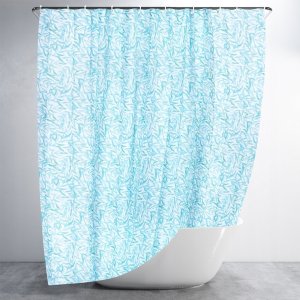 Bathroom Solutions Zasłona prysznicowa pod prysznic na haczyki 180x200cm BATHROOM SOLUTIONS 567051-W2 2