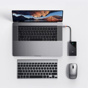 HUB USB Baseus Hub USB-C Baseus PioneerJoy 4xUSB-A 3.0 - szary 12