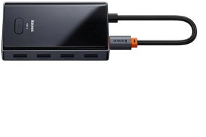 HUB USB Baseus Hub USB-C Baseus PioneerJoy 4xUSB-A 3.0 - szary 8