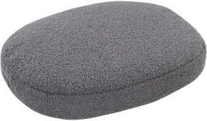 Welsti Owalne legowisko ortopedyczne kojec dla psa Welsti szary boucle XXL 100x80 antypoślizgowy 5