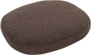 Welsti Owalne legowisko ortopedyczne kojec dla psa Welsti brązowy boucle XXL 100x80 antypoślizgowy 5