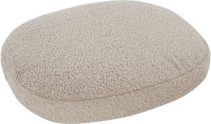 Welsti Owalne legowisko ortopedyczne kojec dla psa Welsti beżowy boucle XXL 100x80 antypoślizgowy 5