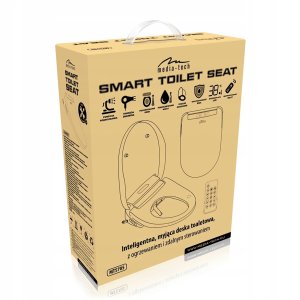 Deska bidetowa DESKA SEDESOWA INTELIGENTNA, PODGRZEWANA MYJĄCA MT5705 SMART TOILET SEAT - 7