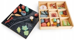 Tender Toys Skrzynka kreatywna drewniana - Leśne skarby 3