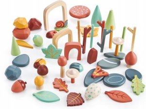 Tender Toys Skrzynka kreatywna drewniana - Leśne skarby 5