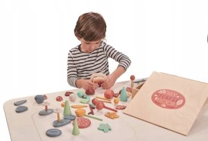 Tender Toys Skrzynka kreatywna drewniana - Leśne skarby 6