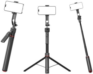 Statyw 4smarts 360 AI-Stativ z śledzeniem twarzy i pilotem 2