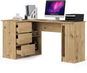 Biurko BIURKO NAROŻNE B20 CLP LEWOSTRONNE PK DĄB ARTISAN 2