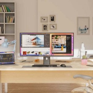 Monitor Alogic Alogic EDGE 40 LCD 5K Monitor with 90W PD Silver 3