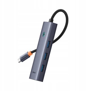 Stacja/replikator Baseus Baseus UltraJoy Series 5-Port HUB Docking Station Space Grey?Type-C to HDMI4K@30Hz*1+USB 3.0*4? 4