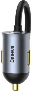 Ładowarka Baseus Baseus Share Together PPS Multi-port Fast charge Car Charger with Extension Cord 2U+2C 120W Space Grey 6