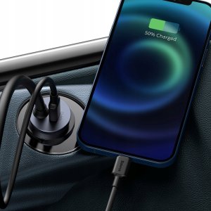 Ładowarka Baseus Baseus Share Together PPS Multi-port Fast charge Car Charger with Extension Cord 2U+2C 120W Space Grey 7