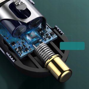 Ładowarka Baseus Baseus Share Together PPS Multi-port Fast charge Car Charger with Extension Cord 2U+2C 120W Space Grey 10