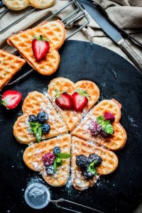 Gofrownica Tiross Gofrownica Opiekacz do gofrów toster serca TIROSS TS-1384 4