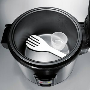 Tiross Garnek elektryczny do gotowania ryżu sushi duży 5.6L 1350W Ryżowar TIROSS TS-999 2