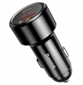 Ładowarka Baseus Baseus Magic Series PPS digital display (Type-c PD+QC) Intelligent dual quick charging and car charging of 45W Black(*) 2