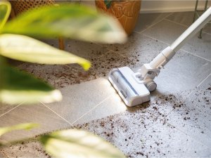 Odkurzacz pionowy Bissell Bissell Stick Vacuum | PowerClean | Cordless operating | 200 W | Operating time (max) 40 min | Warm White/Gray/Sparkling Silver 4