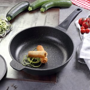 Patelnia Tiross Patelnia głęboka marmurowa 28cm na gaz INDUKCJA nieprzywierająca TIROSS TS-1238 14