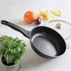 Patelnia Tiross Patelnia głęboka marmurowa 28cm na gaz INDUKCJA nieprzywierająca TIROSS TS-1238 7