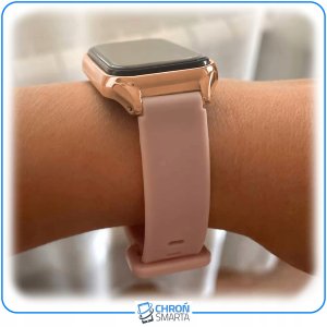 ChronSmarta Pasek z ramką ChronSmarta do Xiaomi Mi Band 8 Active / Redmi Smart Band 2 (Czarny) 7