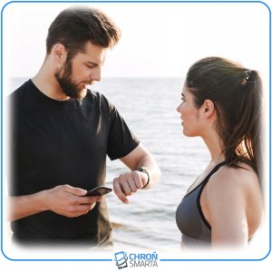 ChronSmarta Pasek z ramką ChronSmarta do Xiaomi Mi Band 8 Active / Redmi Smart Band 2 (Biały) 8