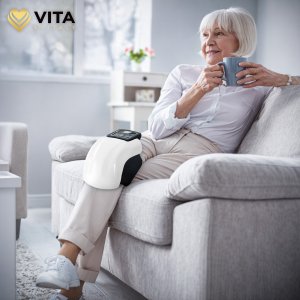 Masażer Herdegen Masażer kolan elektryczny z ogrzewaniem wibracjami Vita Vitale HY-991 2000mAh 12