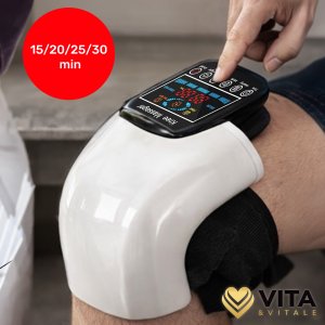 Masażer Herdegen Masażer kolan elektryczny z ogrzewaniem wibracjami Vita Vitale HY-991 2000mAh 2