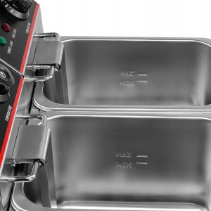 Mega-M Frytownica Elektryczna 2x8L DWUKOMOROWA Gastronomiczna 6600W Mega-M 6