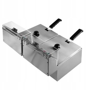 Mega-M Frytownica Elektryczna 2x6L DWUKOMOROWA Gastronomiczna 6000W Mega-M 3