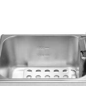 Mega-M Frytownica Elektryczna 6L POJEDYNCZA Gastronomiczna 3000W Nierdzewna Mega-M 6