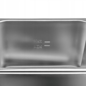 Mega-M Frytownica Elektryczna 4L POJEDYNCZA Gastronomiczna 2000W Nierdzewna Mega-M 8