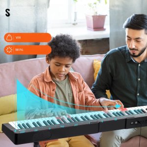 Pianino cyfrowe 88 klawiszy półważone Bluetooth zestaw dla początkujących 4