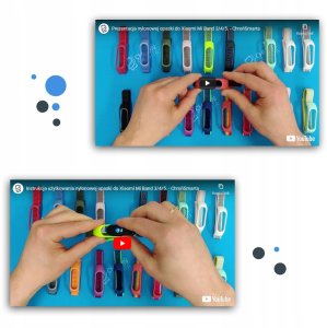 ChronSmarta Opaska / pasek ChronSmarta do smartband'a Xiaomi Mi Band 7 (Wzór 09) 4