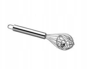 Brunbeste Trzepaczka do ubijania jajek z kulką stalowa 5.5 x 20.5cm BRUNBESTE BB-2936 2